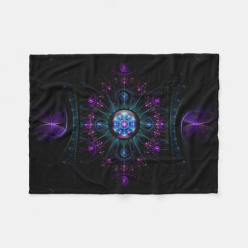 Arcturian Stargate Fleece Blanket