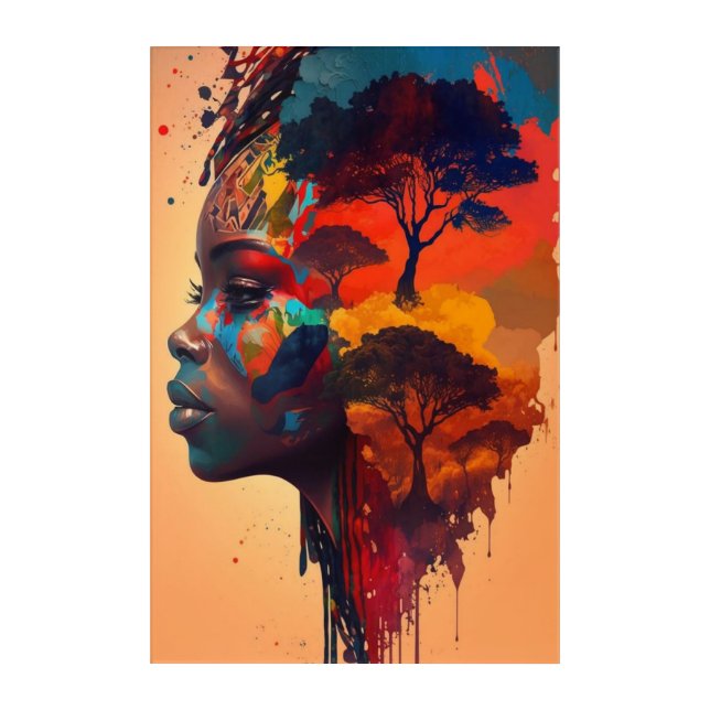 Arcylic wall art  (Front)