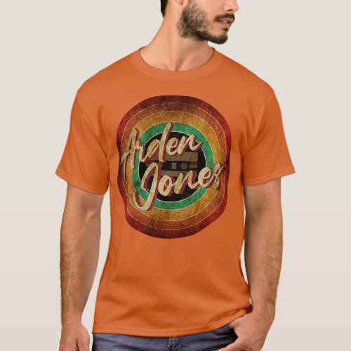 Arden Jones Vintage Circle Art T_Shirt