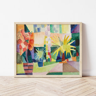 Arden on Lake Thun   August Macke Poster