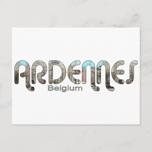 Ardennes, Belgium Postcard (Front)