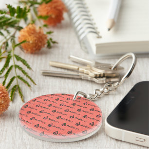 Ardhon brand merch - wear your style, your way keychain