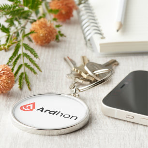 Ardhon brand merch - wear your style, your way keychain
