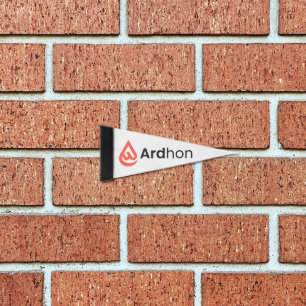 Ardhon brand merch - wear your style, your way pennant flag