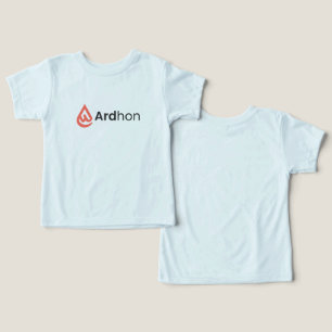 Ardhon brand merch - wear your style, your way toddler t-shirt