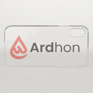 Ardhon brand merch - wear your style, your way iPhone XS case