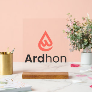Ardhon - wear your style, your way acrylic sign
