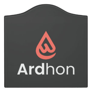 Ardhon - wear your style, your way door sign