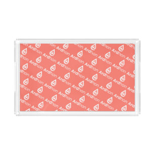 Ardhon - wear your style, your way throw pillow acrylic tray