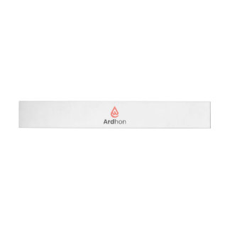 Ardhon - wear your style, your way wrap around address label