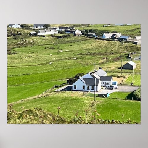 Ardmalin Malin Head County Donegal Ireland Europe Poster
