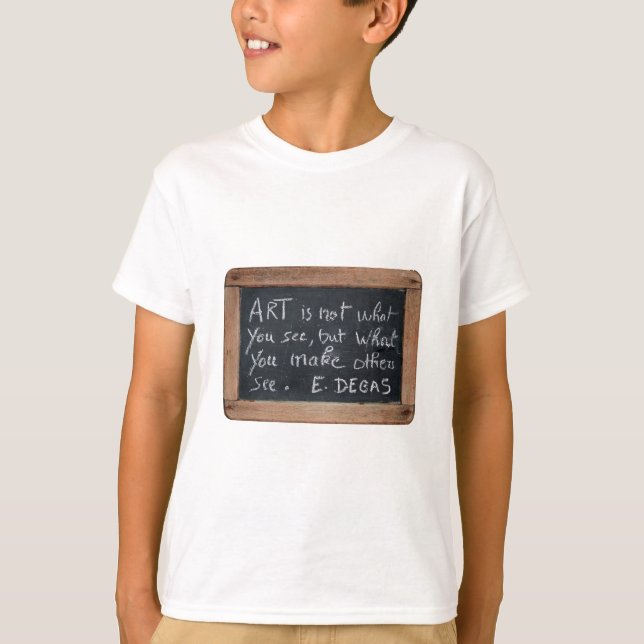 Ardoise 03  Artist's Quotes Kids Sweatshirt T-Shirt (Front)