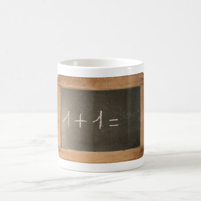 Ardoise 04 Mathematical lessons mug (Center)