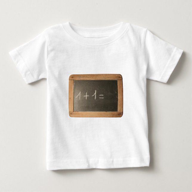 Ardoise 04 - Mathematicals Lessons Baby T-Shirt (Front)