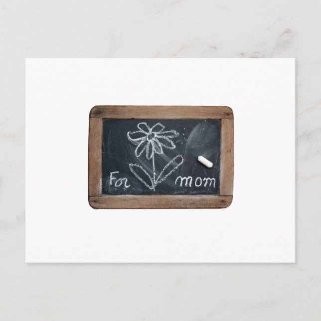 Ardoise 10 Flower for Mom Postcard (Front)