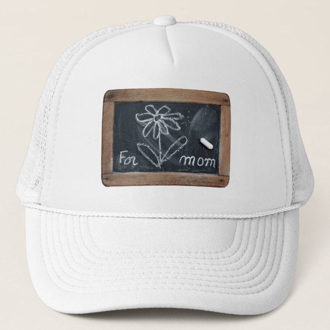 Ardoise 10 Flower for Mom Trucker hat (Front)