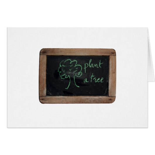 Ardoise #12 - Plant a tree (Front Horizontal)