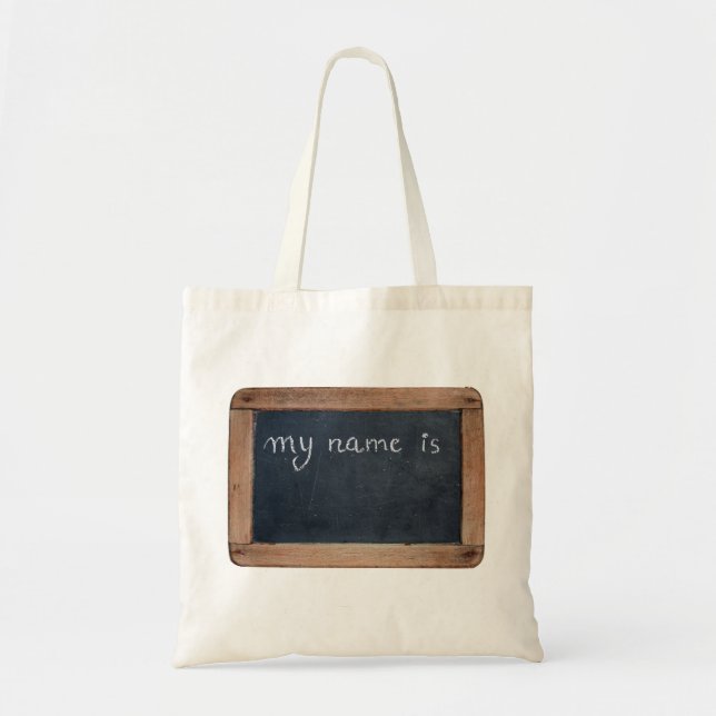 Ardoise - My Name is... Personalizable Bag (Front)