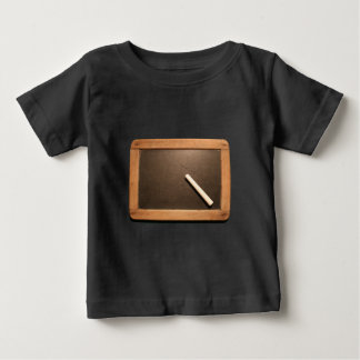 Ardoise Vintage School Slate with Chalk Baby B T T-Shirt