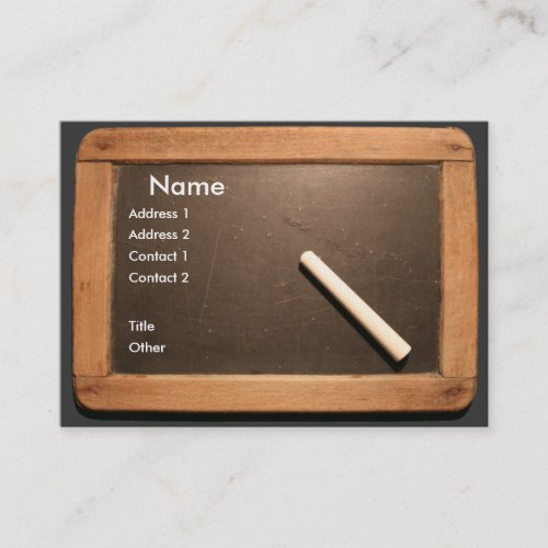 Ardoise #01 business cards