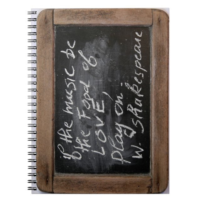 Ardoise W. Shakespeare's Quote Notebook (Front)