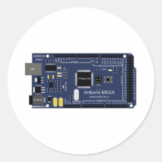 Arduino Mega Classic Round Sticker