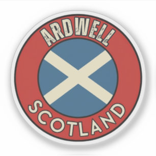 Ardwell, Scotland Sticker