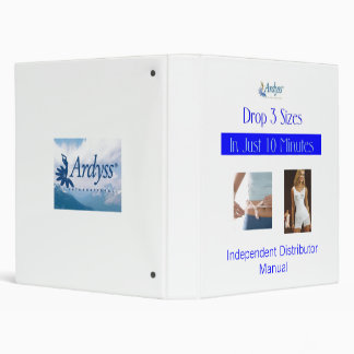Ardyss Distributor Manual 3 Ring Binder