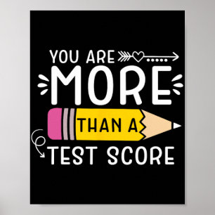 Are More Than A Test Score Teacher Testing Day 3  Poster