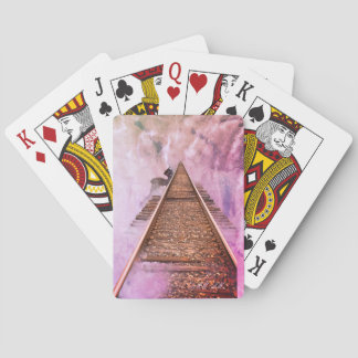 Are on a road less traveled Classic Playing Cards