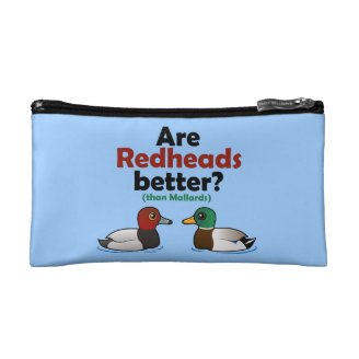 Are Redheads Better? Small Cosmetic Bag