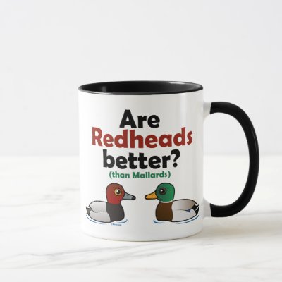 Are Redheads better? Mug