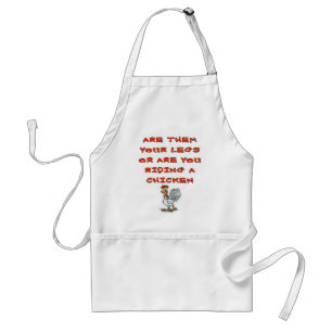 ARE THEM YOUR LEGS ADULT APRON