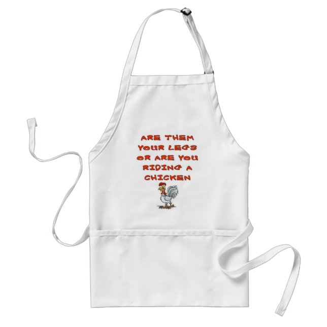 ARE THEM YOUR LEGS ADULT APRON (Front)