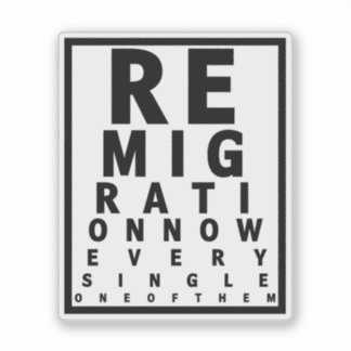 ARE WE BLIND? STICKER