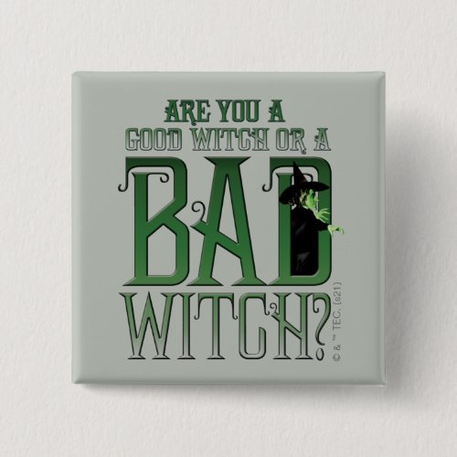 Are You A Good Witch Or A Bad Witch?