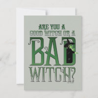 Are You A Good Witch Or A Bad Witch?