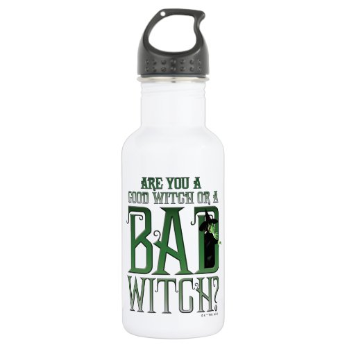 Are You A Good Witch Or A Bad Witch Stainless Steel Water Bottle