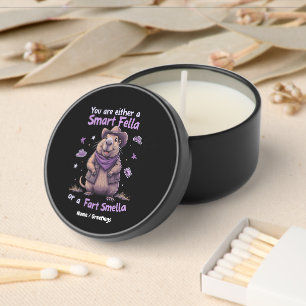 Are You a Smart Fella or a Fart Smella Funny  Mini Candle Favors