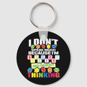 Are you a Supporter of an Autistic Warrior? Are yo Keychain