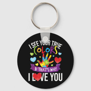 Are you a Supporter of an Autistic Warrior? Are yo Keychain