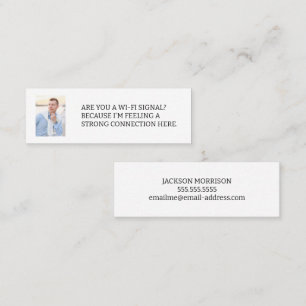 Are you a Wi-Fi Signal Photo Dating Calling Card