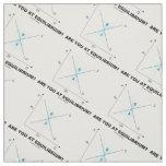 Are You At Equilibrium? Supply-And-Demand Curve Fabric