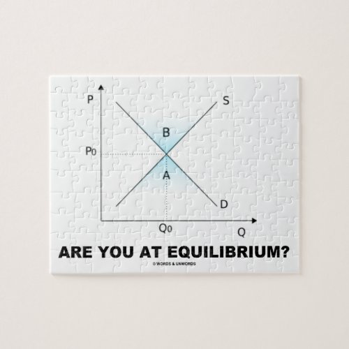 Are You At Equilibrium Supply_And_Demand Curve Jigsaw Puzzle