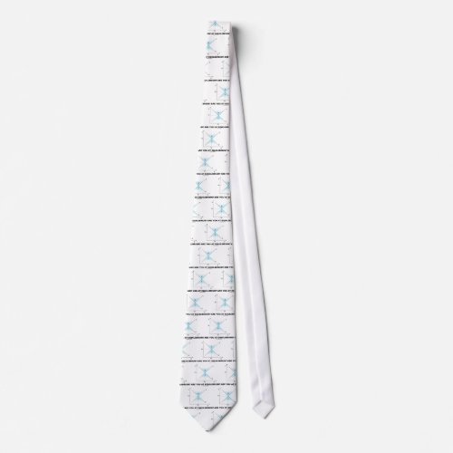 Are You At Equilibrium Supply_And_Demand Curve Neck Tie