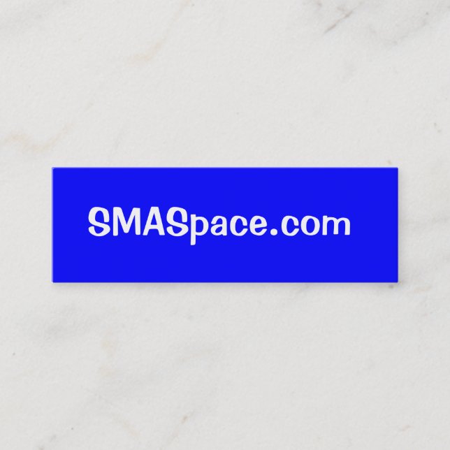 Are you connected? mini business card (Front)