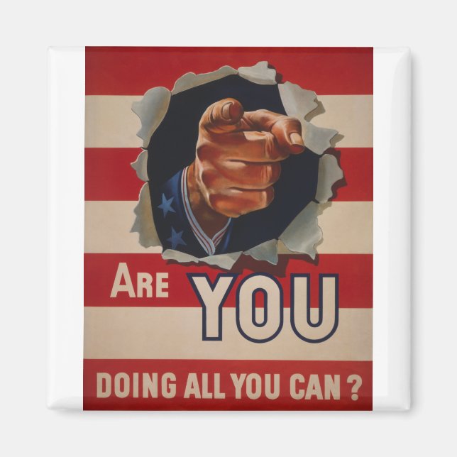 Are you doing all you can? magnet (Front)