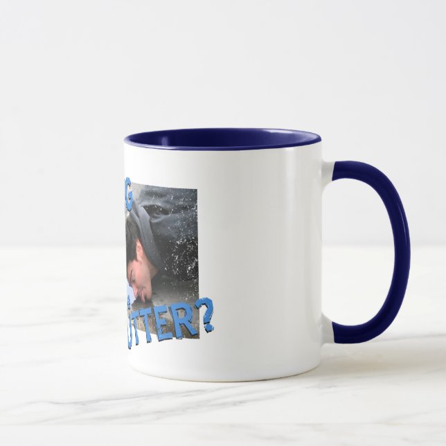 “Are You Drinking in the Gutter?” Mug (Right)