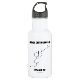 Are You Getting Enough Vitamin D? Cholecalciferol Water Bottle