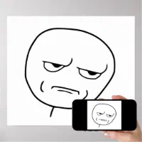 rage comic faces are you kidding me